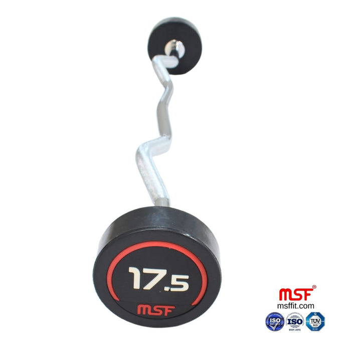 Fix E-Z (Zig Zag) Barbell TPR Coated