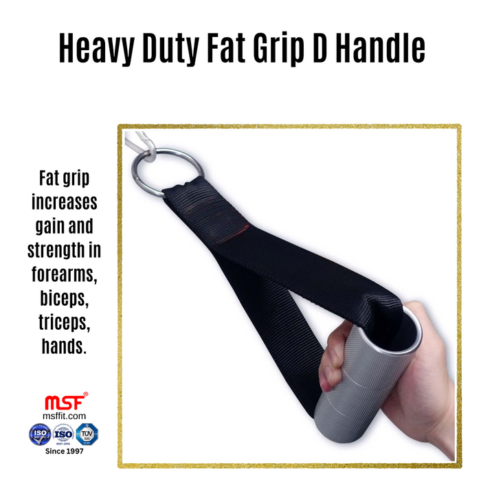 Heavy Duty Fat Grip D Handle