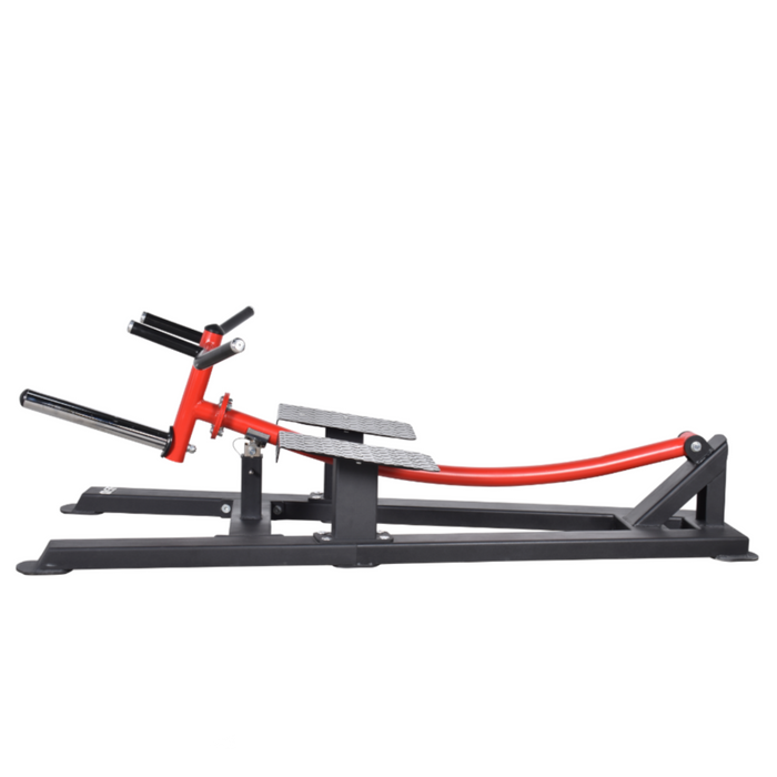 T-Bar Rowing With Regular Handle (Plate Loaded)