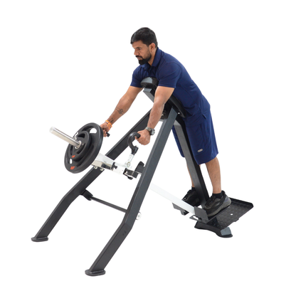 T-Bar Rowing with Chest Support (Plate Loaded)