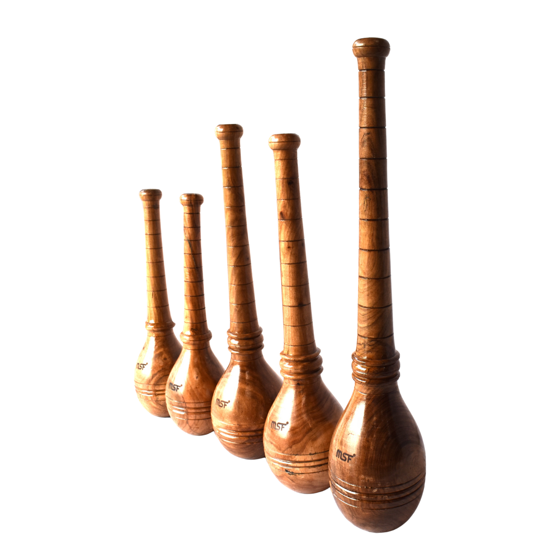 Wooden Bhim Gada (Mugdar)