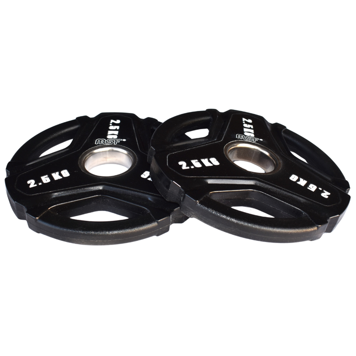 Tri grip Polyurethane Coated weight Plates (Imported) 51mm