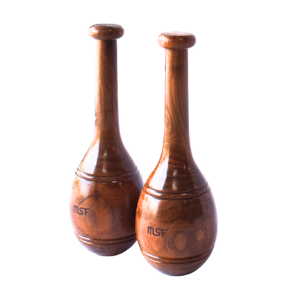 Wooden Indian Clubs (Mugdar)