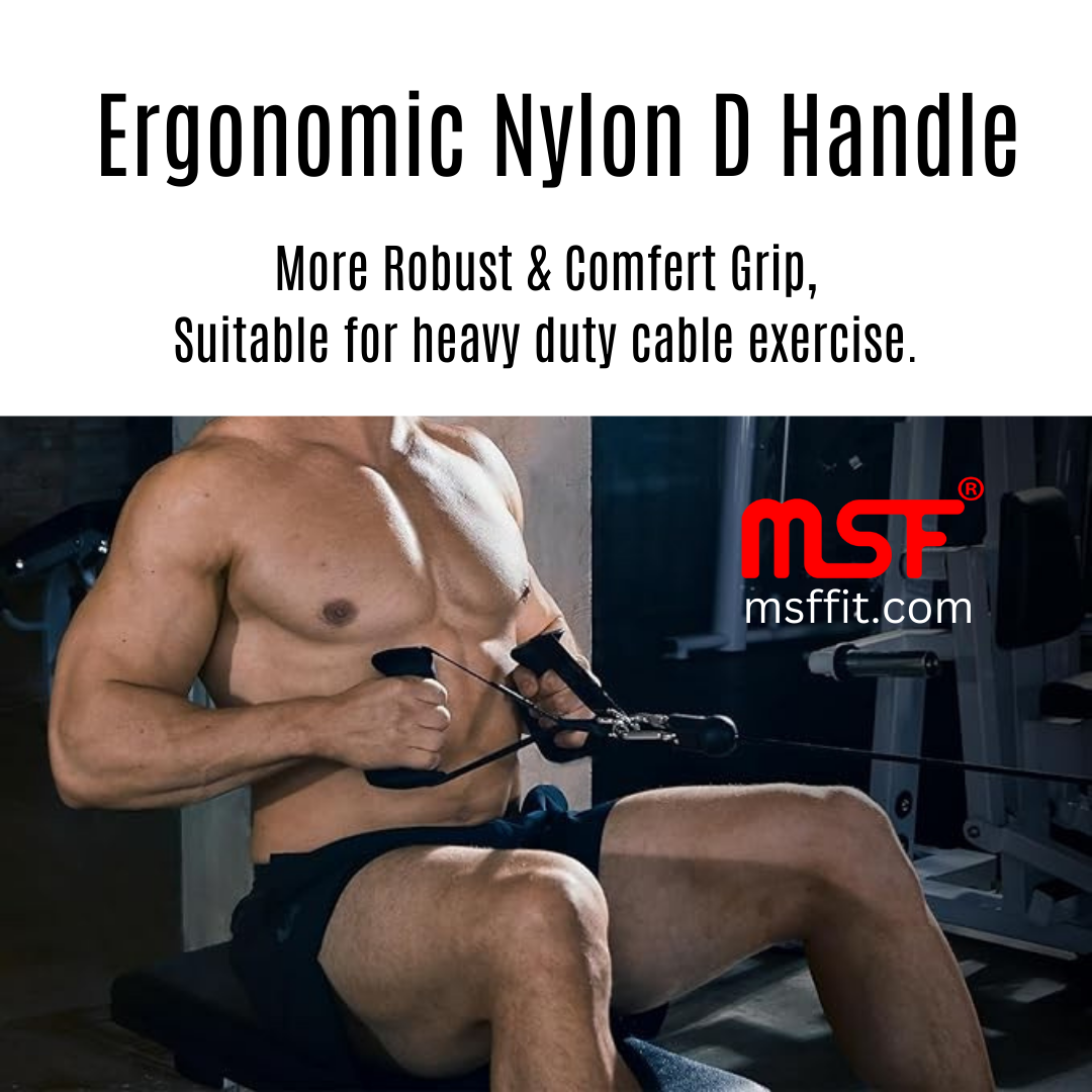 Ergonomic Nylon D Handle (Pair)