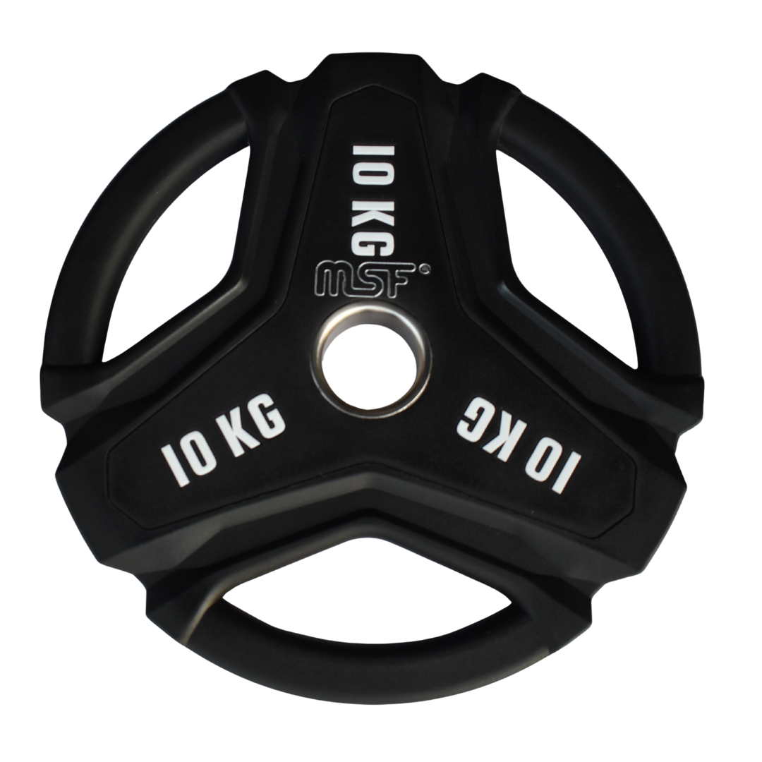 Tri grip Polyurethane Coated weight Plates (Imported) 51mm