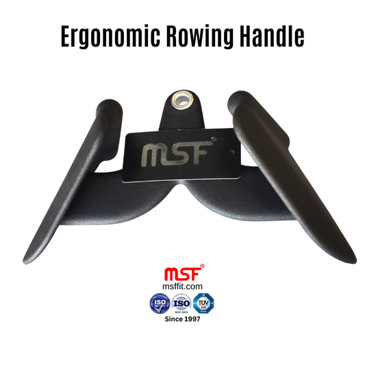 Ergonomic Rowing Mag Handle (12.6 inches Length)