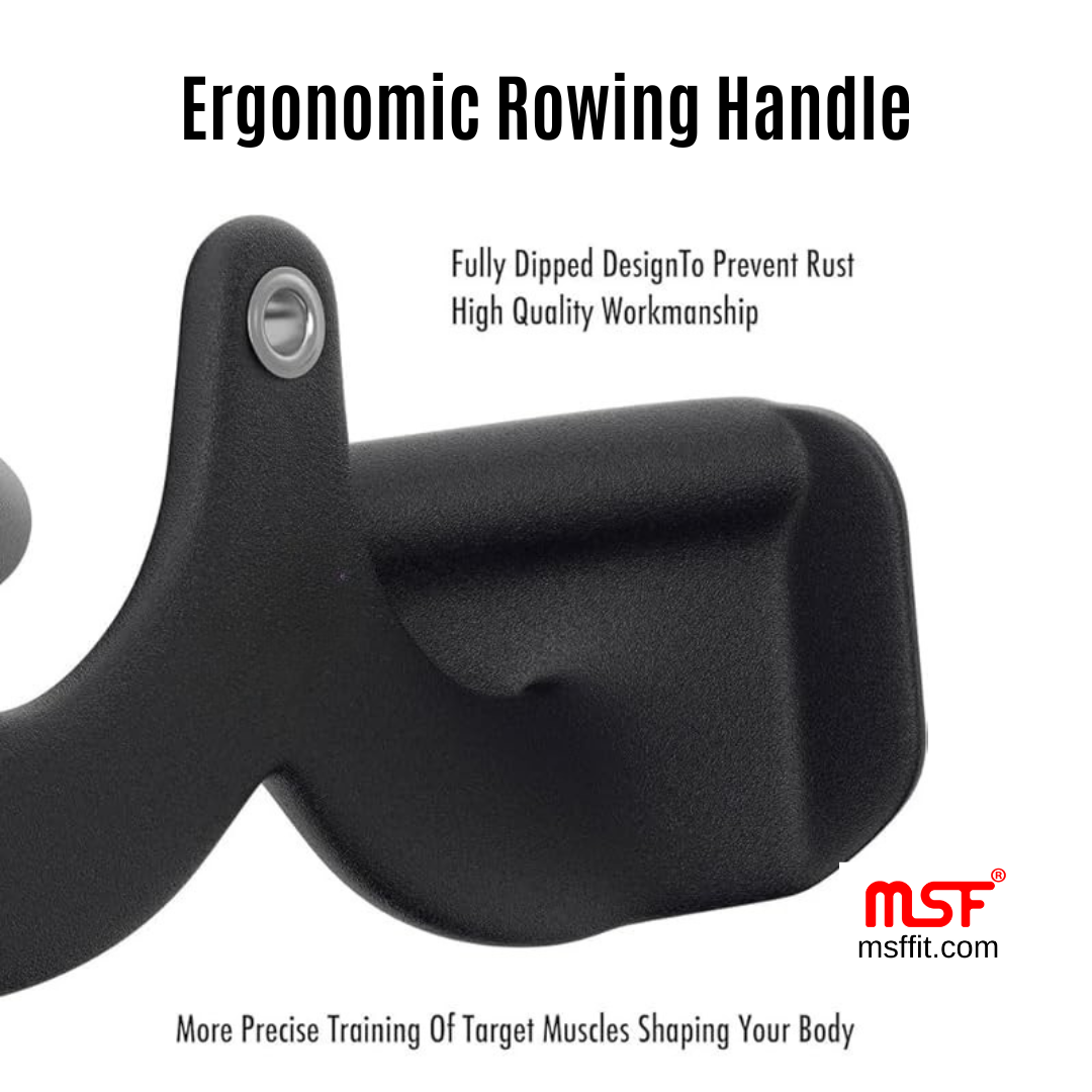 Ergonomic Rowing Mag Handle (12.6 inches Length)