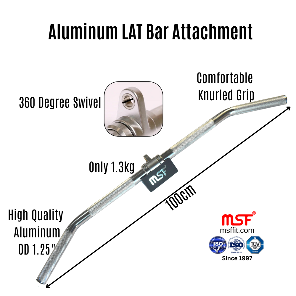 Aluminum Lat Bar Attachment