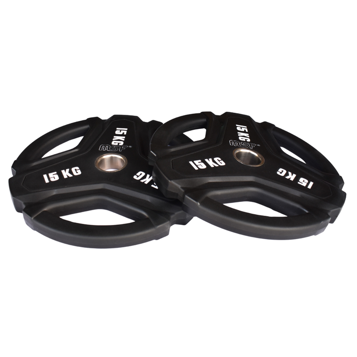 Tri grip Polyurethane Coated weight Plates (Imported) 51mm