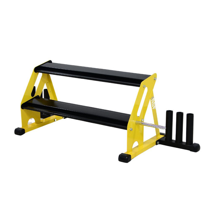 Dumbbell Stand 2 Steps 3in1 (For Dumbbells, Plates & Rods)