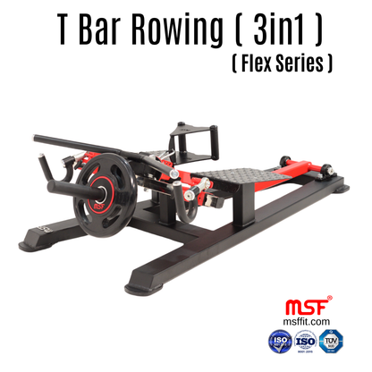 T-Bar Rowing 3 in 1 (Plate Loaded)