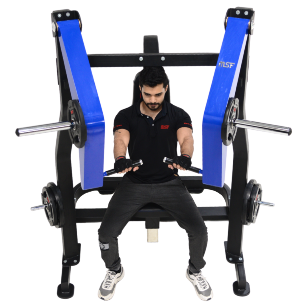 Seated Chest Press (Plate Loaded)