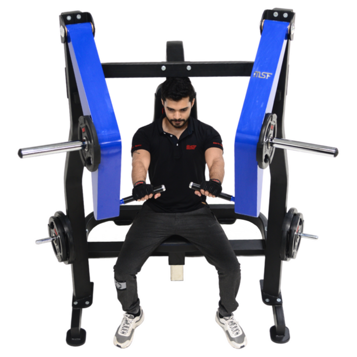 Seated Chest Press (Plate Loaded)