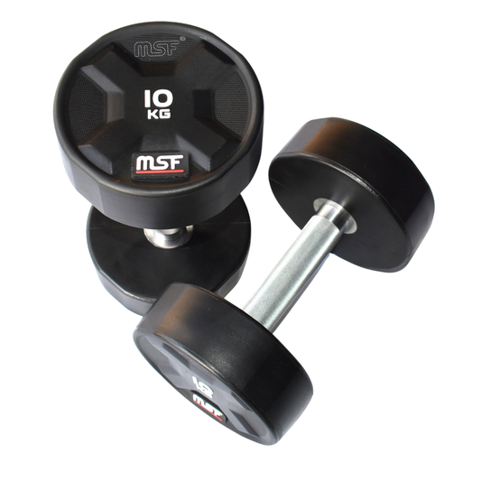 Polyurethane Round Dumbbells (Imported)