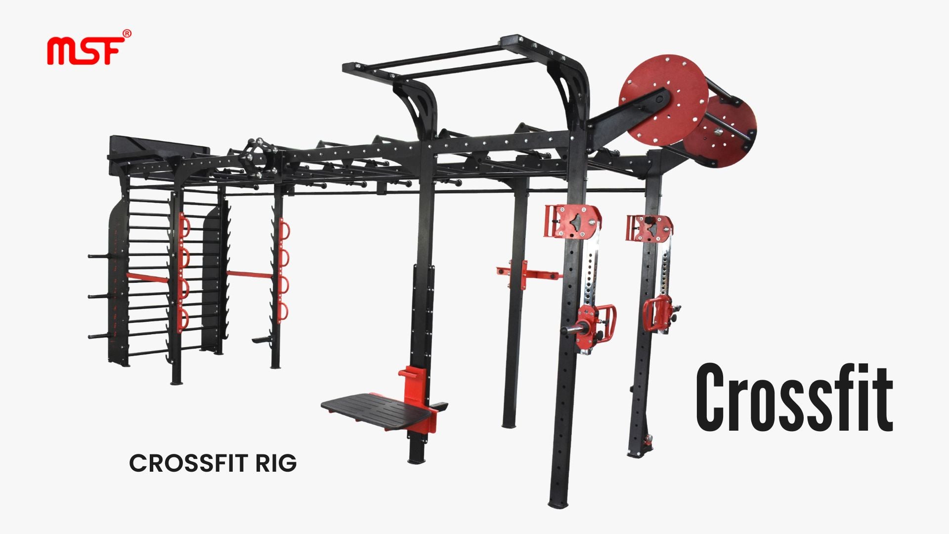 3D smith Machine with front squat rack — MSFFIT