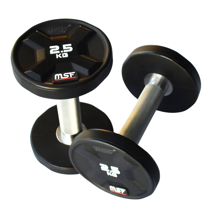 Polyurethane Round Dumbbells (Imported)