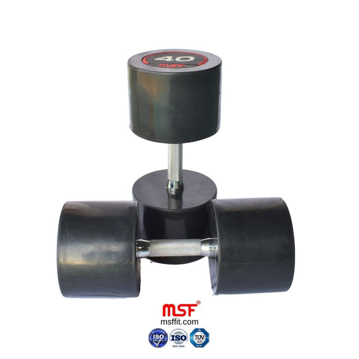 Dumbbell Round TPR Coated