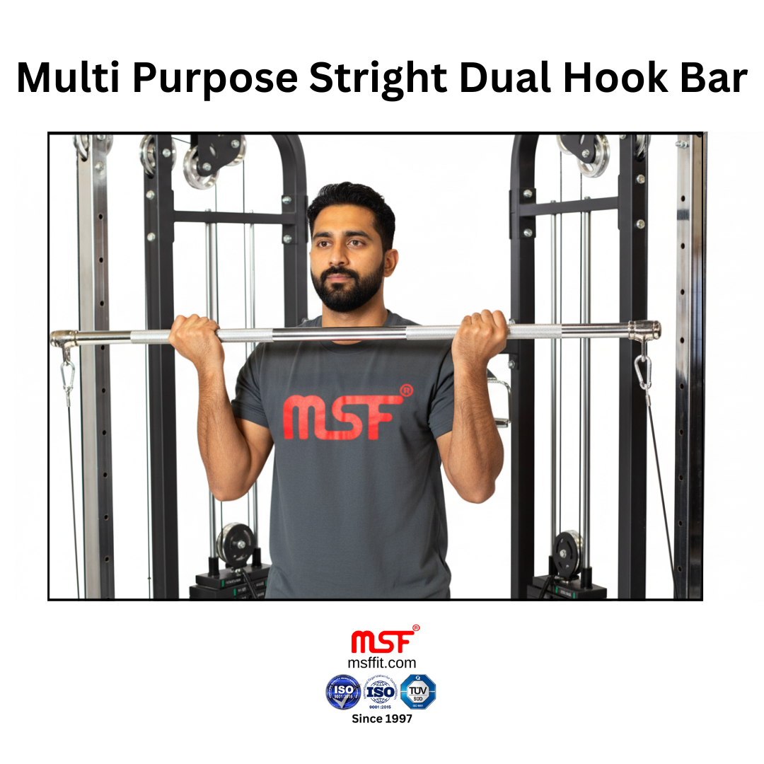Multi Purpose Stright Dual Hook Bar
