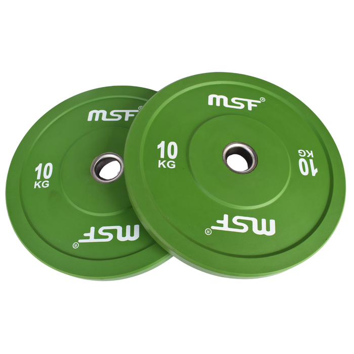Color Rubber Bumper Plates (SS Ring)