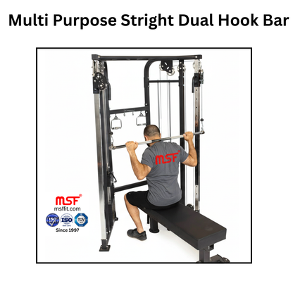 Multi Purpose Stright Dual Hook Bar