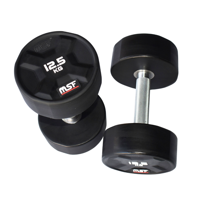 Polyurethane Round Dumbbells (Imported)
