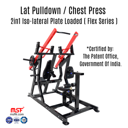 Lat Pulldown Incline Chest Press (Plate Loaded)