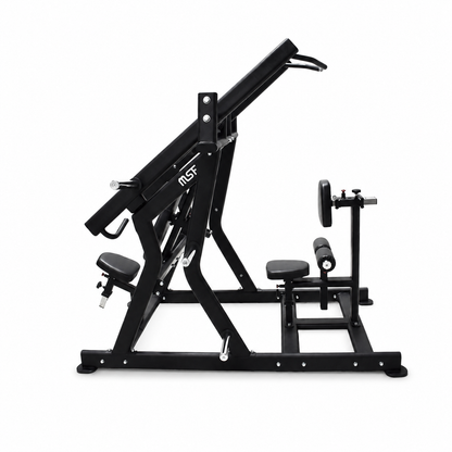 Lat Pull Down Seated Rowing Chest Press Plate Loaded Max Pro Series.