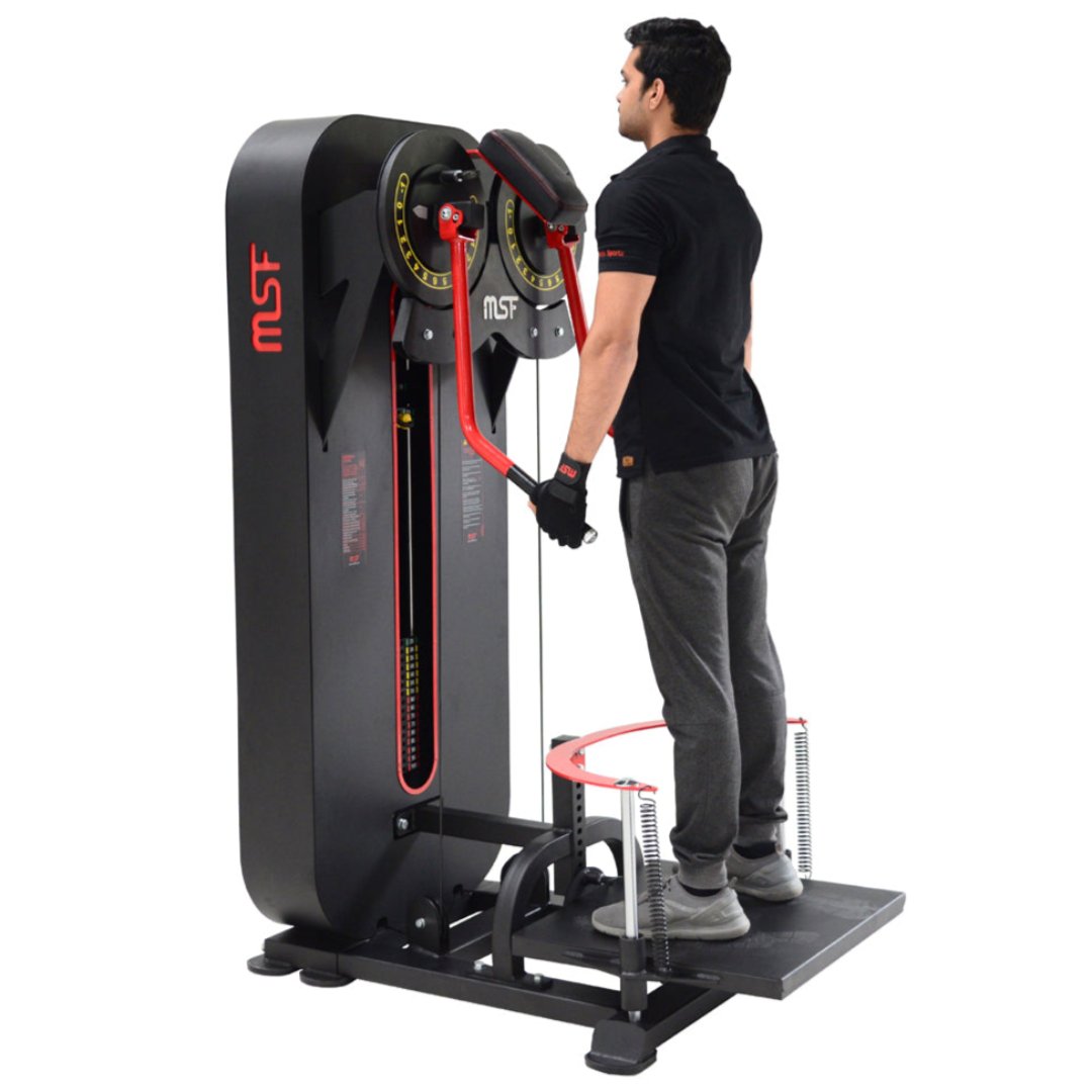 Standing Side Lateral / Side Shoulder Multi Flight Machine (2 in 1) Elite