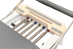 Pilates Nexa Foldable Aluminium Reformer (Model:115)