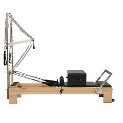 Pilates Veritas Spliced Maple Reformer With Tower (Model:106)