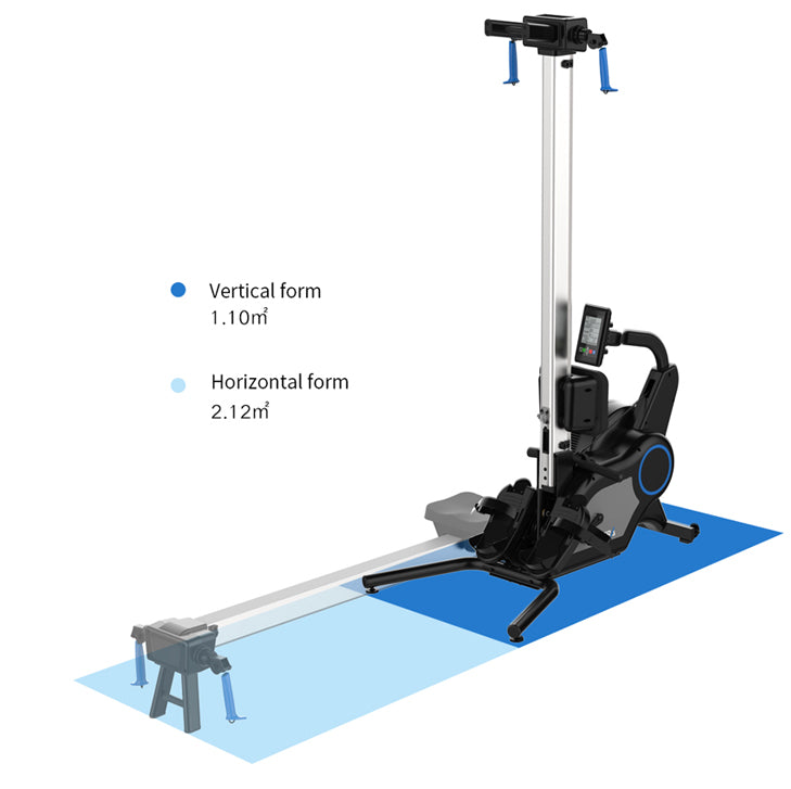 Impulse HSR 007 SKI & ROW Multiple Training Machine
