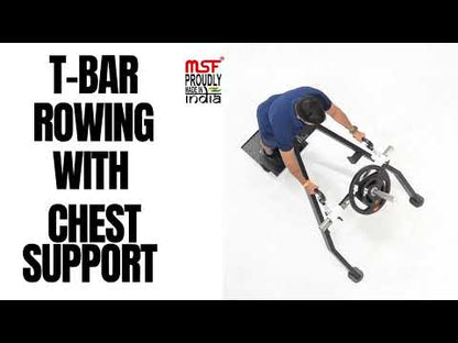 T-Bar Rowing with Chest Support (Plate Loaded)