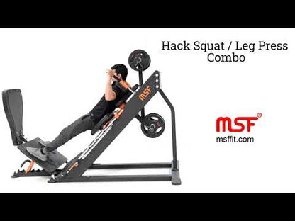 Hack Squat / Leg press (Plate Loaded)