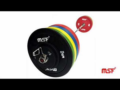 Color Rubber Bumper Plates (SS Ring)