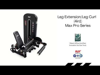 Leg Extension Curl 4 in 1 Max Pro Series