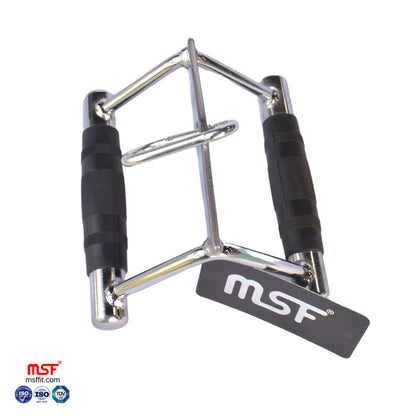 Rowing Handle A Type with Rubberized Grip