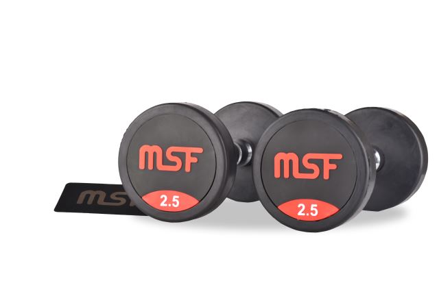 Dumbbell Round (Rubberized)