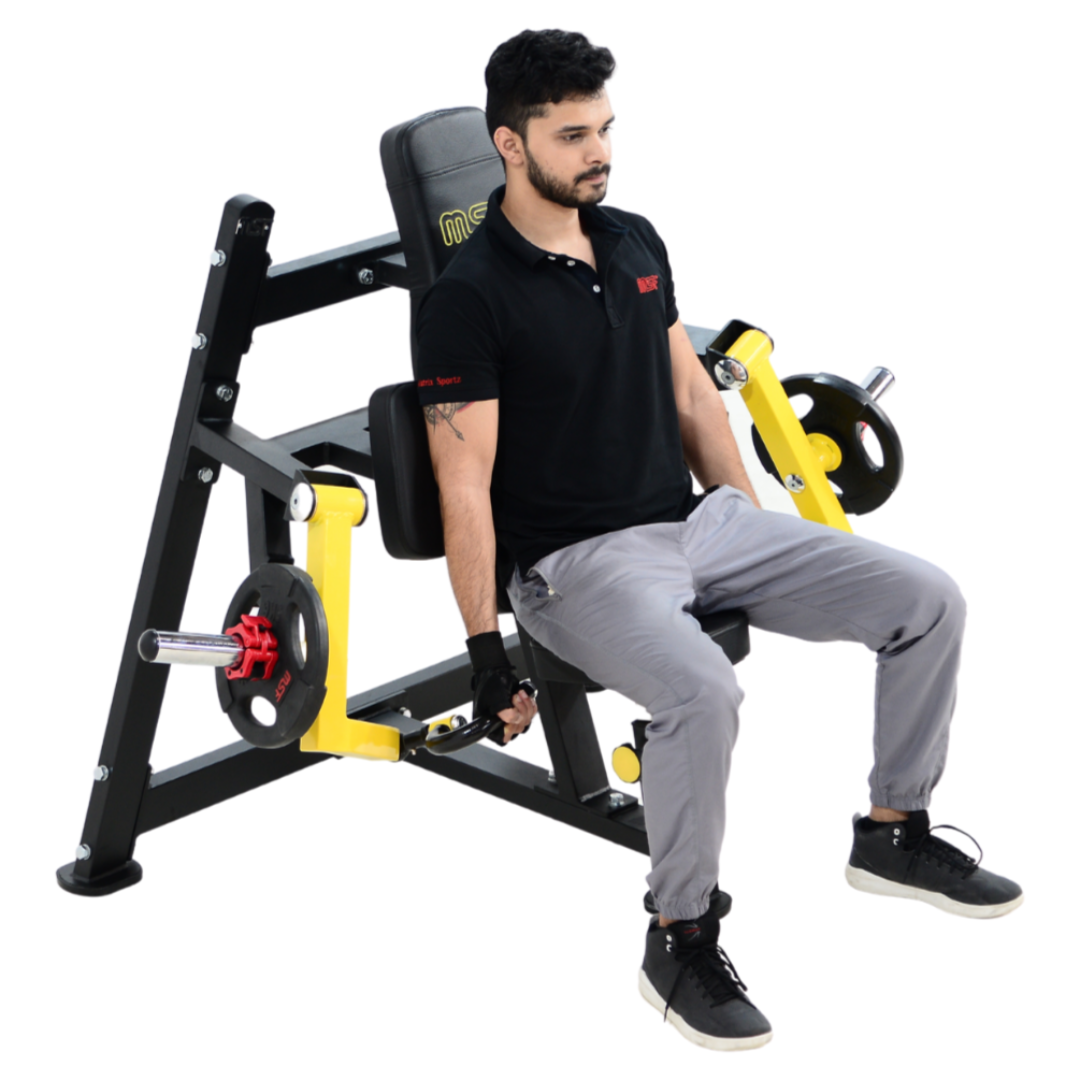 Bicep Curl Isolateral Plate Loaded Machine