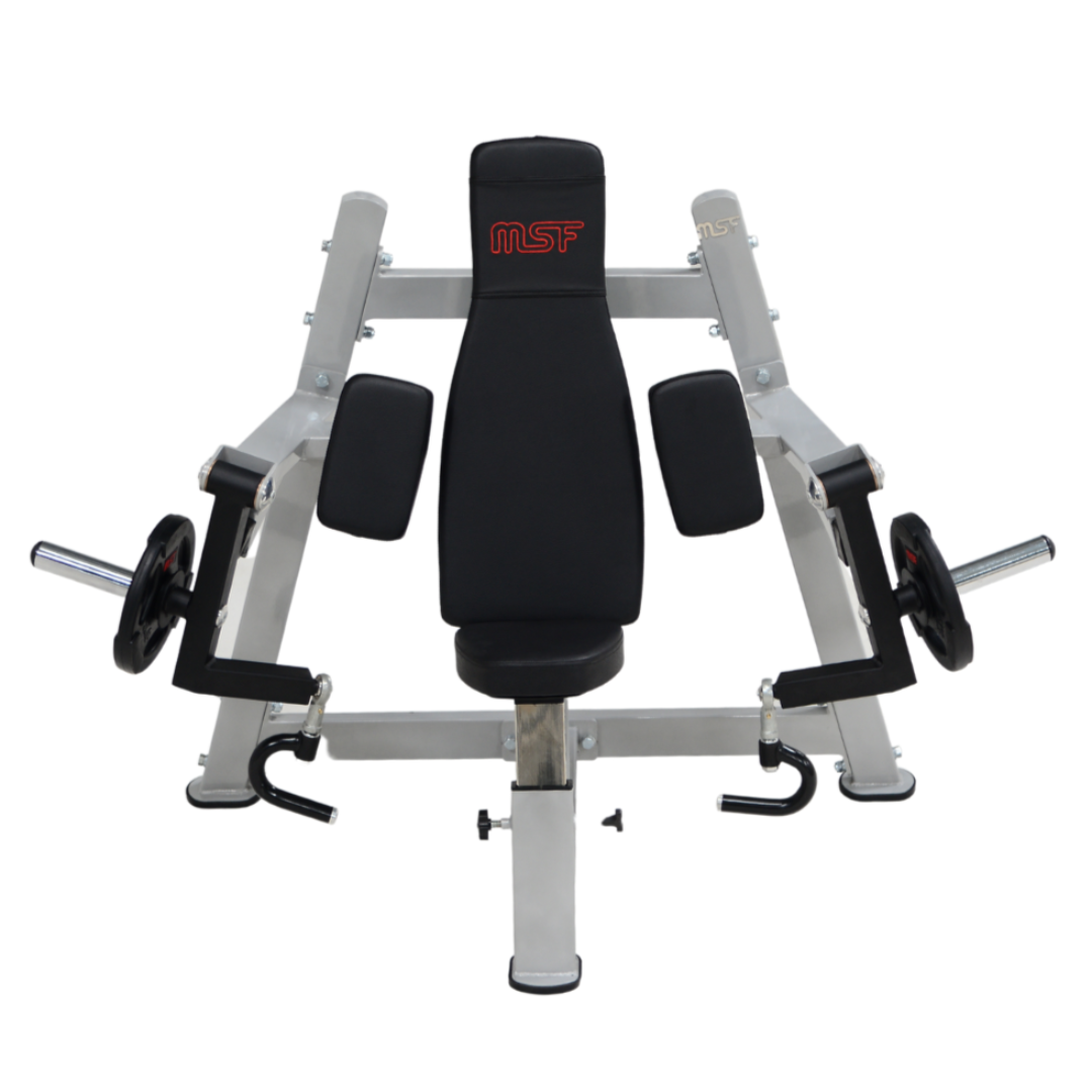 Bicep Curl Isolateral Plate Loaded Machine