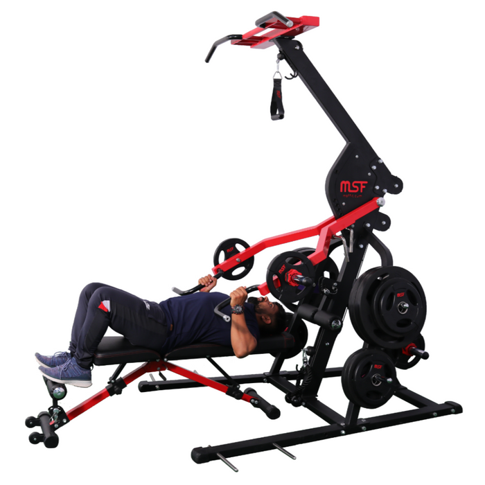 Leverage Home Gym Plate Loaded MSFFIT