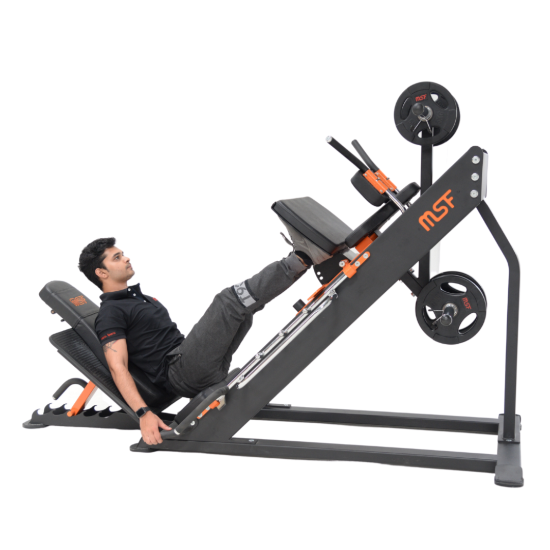 Hack Squat / Leg press (Plate Loaded)