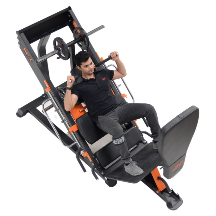 Hack Squat / Leg press (Plate Loaded)
