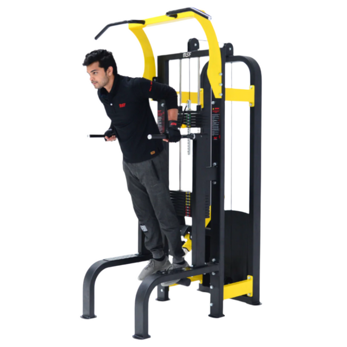 Weight Assisted Chin Dip Combo (Alpha)