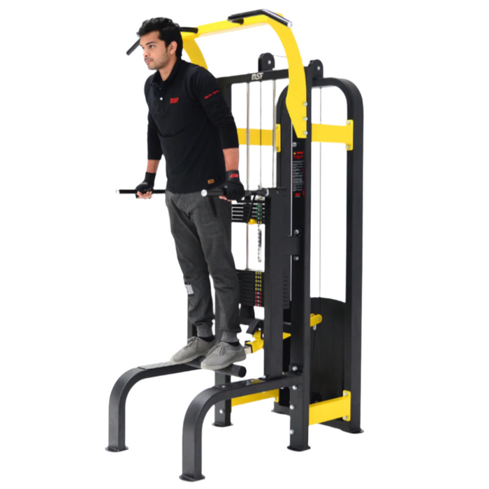 Weight Assisted Chin Dip Combo (Alpha)