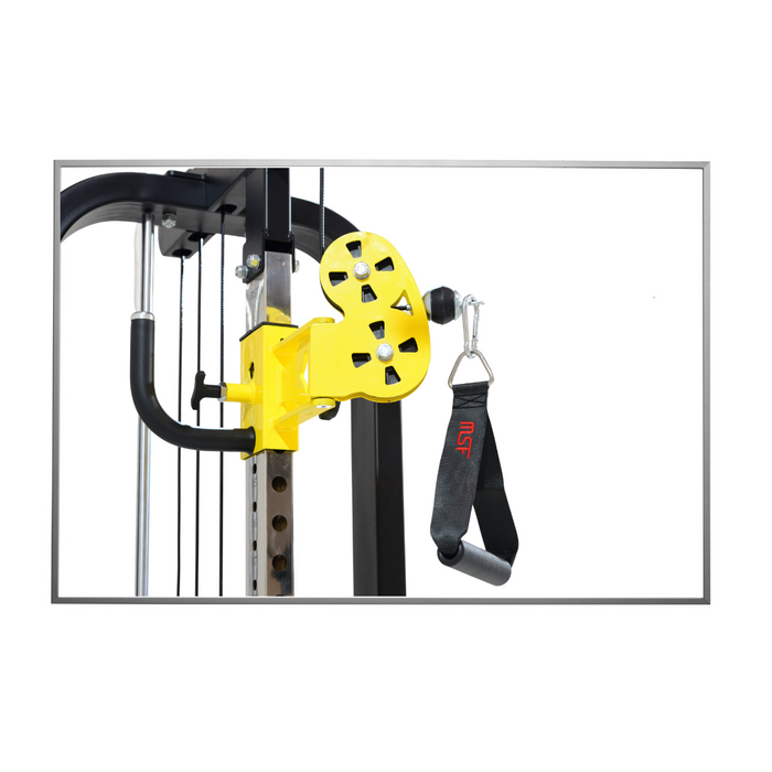 Cable cross pulley sale