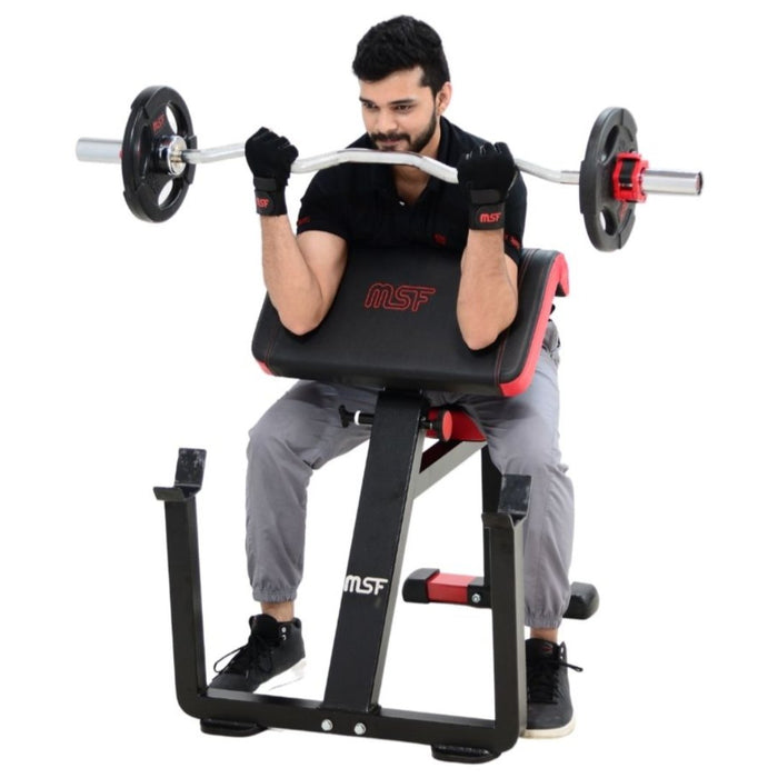 Scott online bench curls