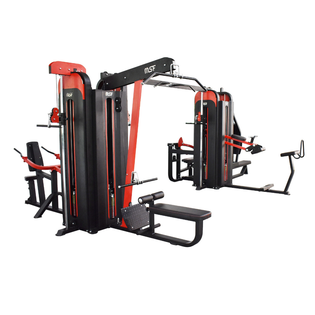 Steel 8 Station Multi Gym, Machine Weight: 1521 kg at Rs 76500 in Kolkata