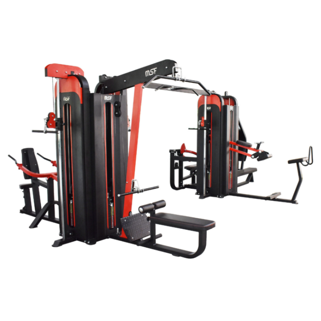 Steel 8 Station Multi Gym, Machine Weight: 1521 kg at Rs 76500 in Kolkata