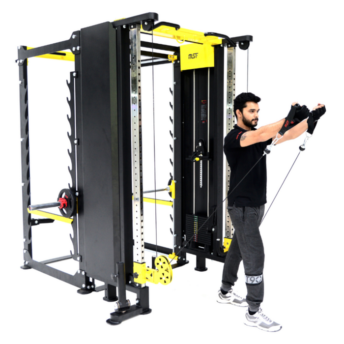 Functional Cable Cross 3D Smith Machine MSFFIT
