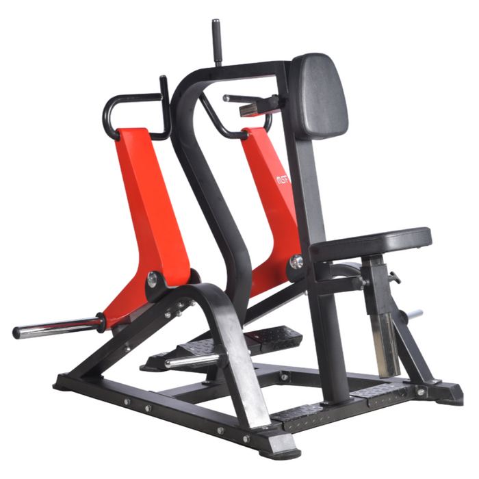 Seated Rowing with Chest Support (Plate Loaded) — MSFFIT